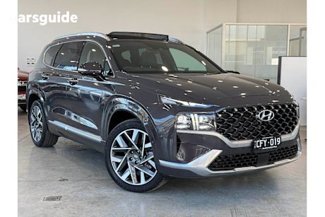 Brown 2022 Hyundai Santa FE Wagon HIGHLANDER 4X4