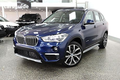 Blue 2017 BMW X1 Wagon Xdrive 25I