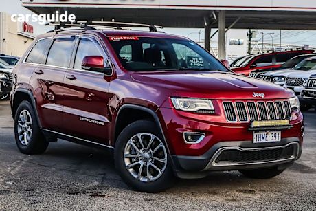 Red 2014 Jeep Grand Cherokee Wagon Laredo (4X4)