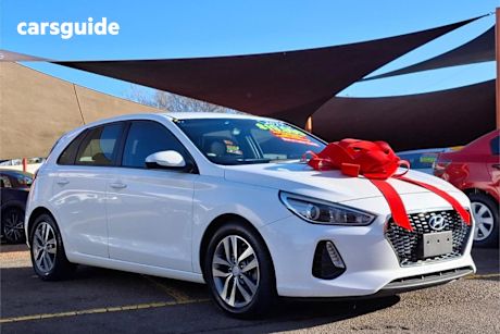 White 2017 Hyundai I30 Hatchback Active