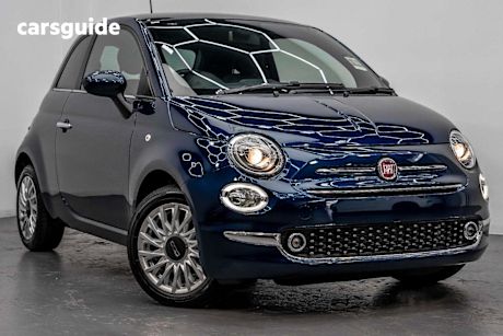 Blue 2024 Fiat 500 Hatchback Dolcevita