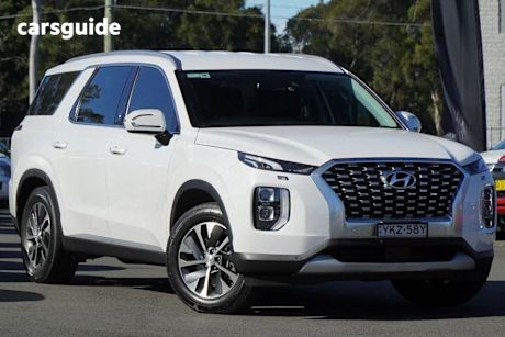 White 2022 Hyundai Palisade Wagon F