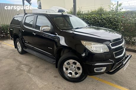 Black 2014 Holden Colorado Crew Cab Pickup LTZ (4X4)