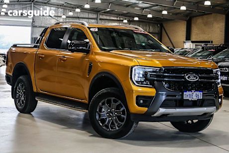 Orange 2023 Ford Ranger OtherCar WILDTRAK 4X4