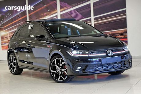 Black 2025 Volkswagen Polo Hatchback GTI