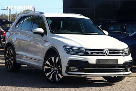 White 2018 Volkswagen Tiguan Wagon 162 TSI Highline