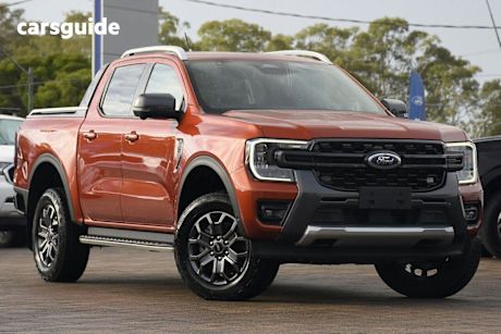 Orange 2023 Ford Ranger Double Cab Pick Up Wildtrak 2.0 (4X4)