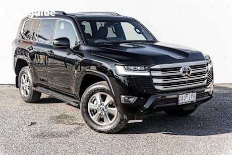 Black 2024 Toyota Landcruiser Wagon LC300 VX (4X4)