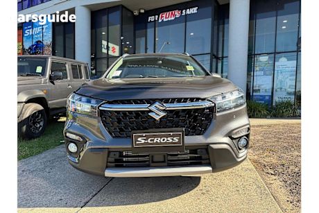 Blue 2024 Suzuki S-Cross Wagon Plus 2WD