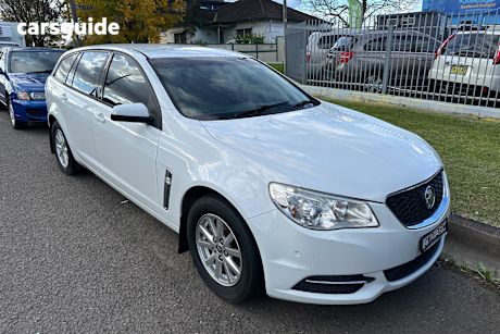 White 2013 Holden Commodore Wagon EVOKE VF