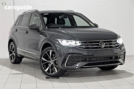 Grey 2021 Volkswagen Tiguan Wagon 162 TSI R-Line
