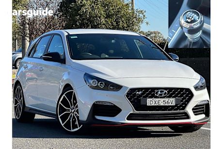 White 2018 Hyundai I30 Hatchback N Performance