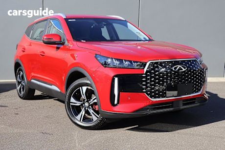 Red 2025 Chery Tiggo 4 Wagon Urban