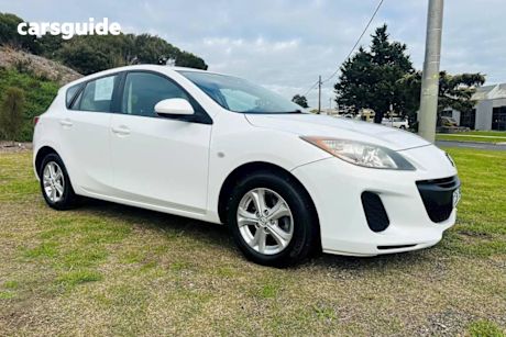 White 2012 Mazda 3 Hatchback NEO