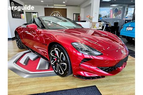 Red 2025 MG Cyberster Convertible 77KWH AWD