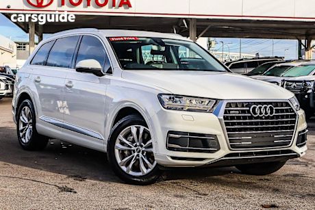 White 2015 Audi Q7 Wagon 3.0 TDI Quattro