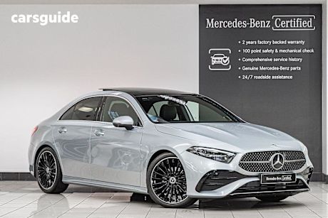 Silver 2024 Mercedes-Benz A200 Sedan