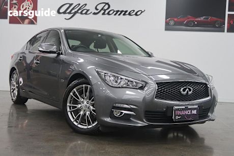 Grey 2017 Infiniti Q50 Sedan 2.2D GT