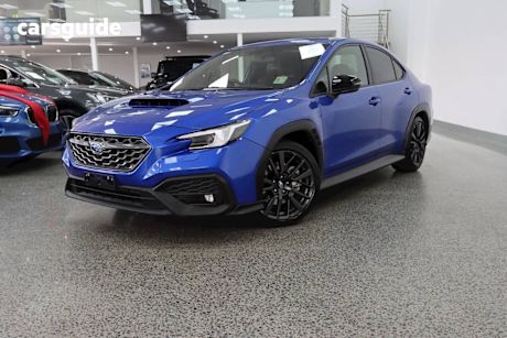 Blue 2023 Subaru WRX Sedan (awd) 50 Years Edition