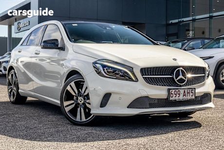 White 2017 Mercedes-Benz A180 Hatchback