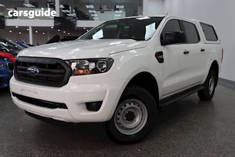 White 2019 Ford Ranger Double Cab Pick Up XL 2.2 HI-Rider (4X2)