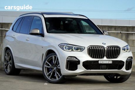 White 2019 BMW X5 Wagon M50D 4X4