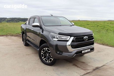Grey 2020 Toyota Hilux Double Cab Pick Up SR5 (4X4)