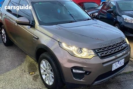 Brown 2015 Land Rover Discovery Sport Wagon TD4 SE
