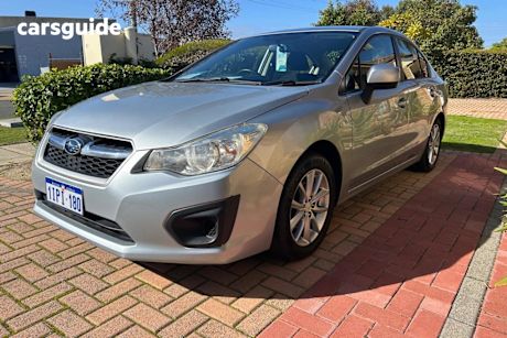 Silver 2015 Subaru Impreza Sedan 2.0I (awd)
