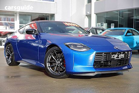 Blue 2024 Nissan Z Coupe