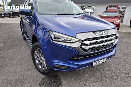 Blue 2022 Isuzu MU-X Wagon LS-U (4X4)