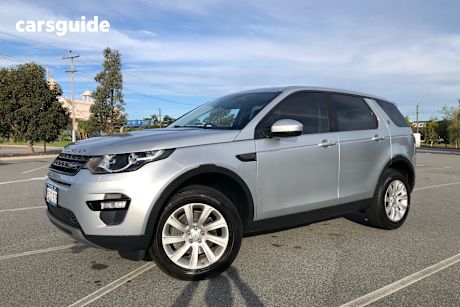 Silver 2015 Land Rover Discovery Sport Wagon L550 TD4 SE Wagon 5dr Spts Auto 9sp 4x4 2.2DT [MY16]