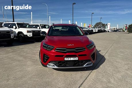 Red 2023 Kia Stonic Wagon GT Line