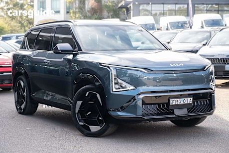 Blue 2025 Kia EV5 Wagon GT-Line AWD LR