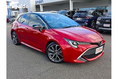 Red 2020 Toyota Corolla Hatch ZR F
