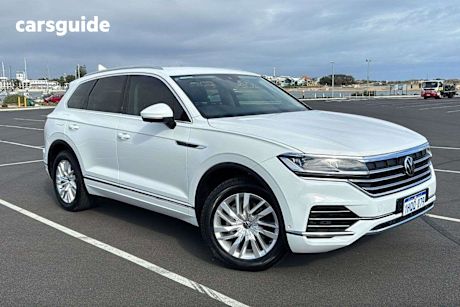 White 2022 Volkswagen Touareg Wagon 170TDI 4WD
