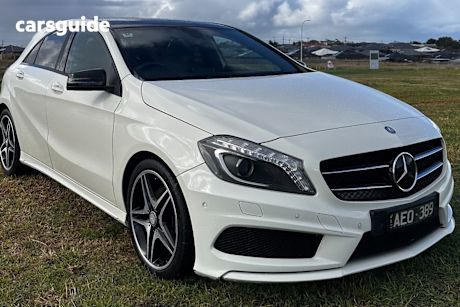 White 2015 Mercedes-Benz A180 Hatchback BE