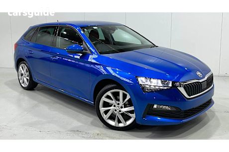 Blue 2023 Skoda Scala Hatchback Ambition 85TSI