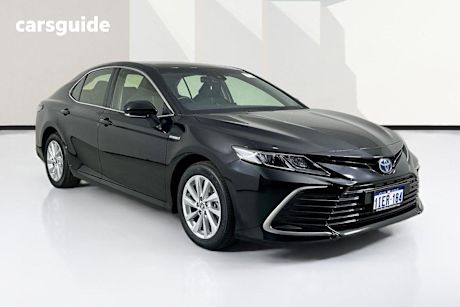 Black 2024 Toyota Camry Sedan Ascent Hybrid