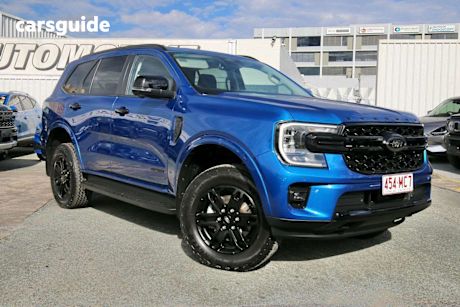 Blue 2022 Ford Everest Wagon Sport (4X4)