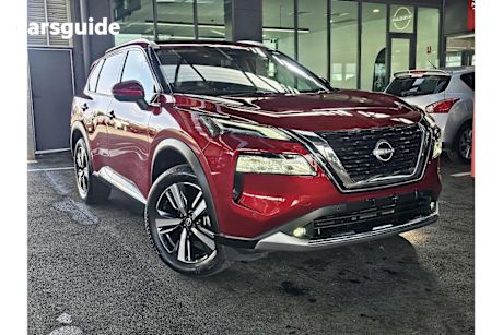 Red 2024 Nissan X-Trail Wagon TI (4WD)