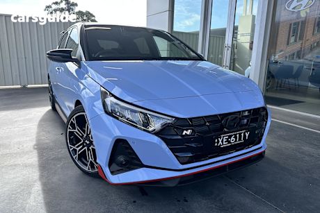 Blue 2025 Hyundai I20 Hatchback N TTR