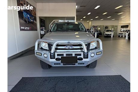 Silver 2013 Ford Ranger Dual Cab Utility XLT 3.2 (4X4)