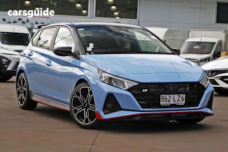 Blue 2024 Hyundai I20 Hatchback N TTR
