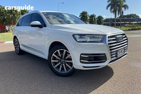 White 2015 Audi Q7 Wagon 3.0 TDI Quattro