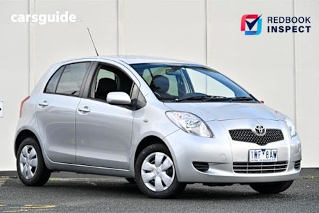 Silver 2006 Toyota Yaris Hatchback YR