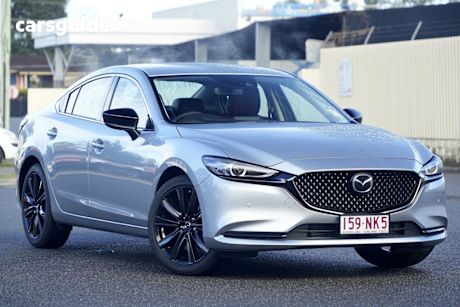 Silver 2024 Mazda 6 Sedan G35 GT SP