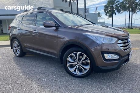 Brown 2012 Hyundai Santa FE Wagon Highlander Crdi (4X4)