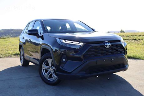 Black 2023 Toyota RAV4 Wagon GX (awd) Hybrid