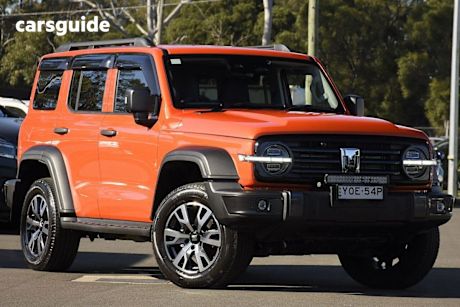 Orange 2023 GWM Tank 300 Wagon ULTRA 4X4